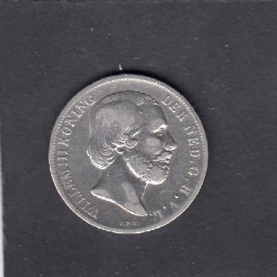 Beschrijving: 1 Gulden WILLEM III